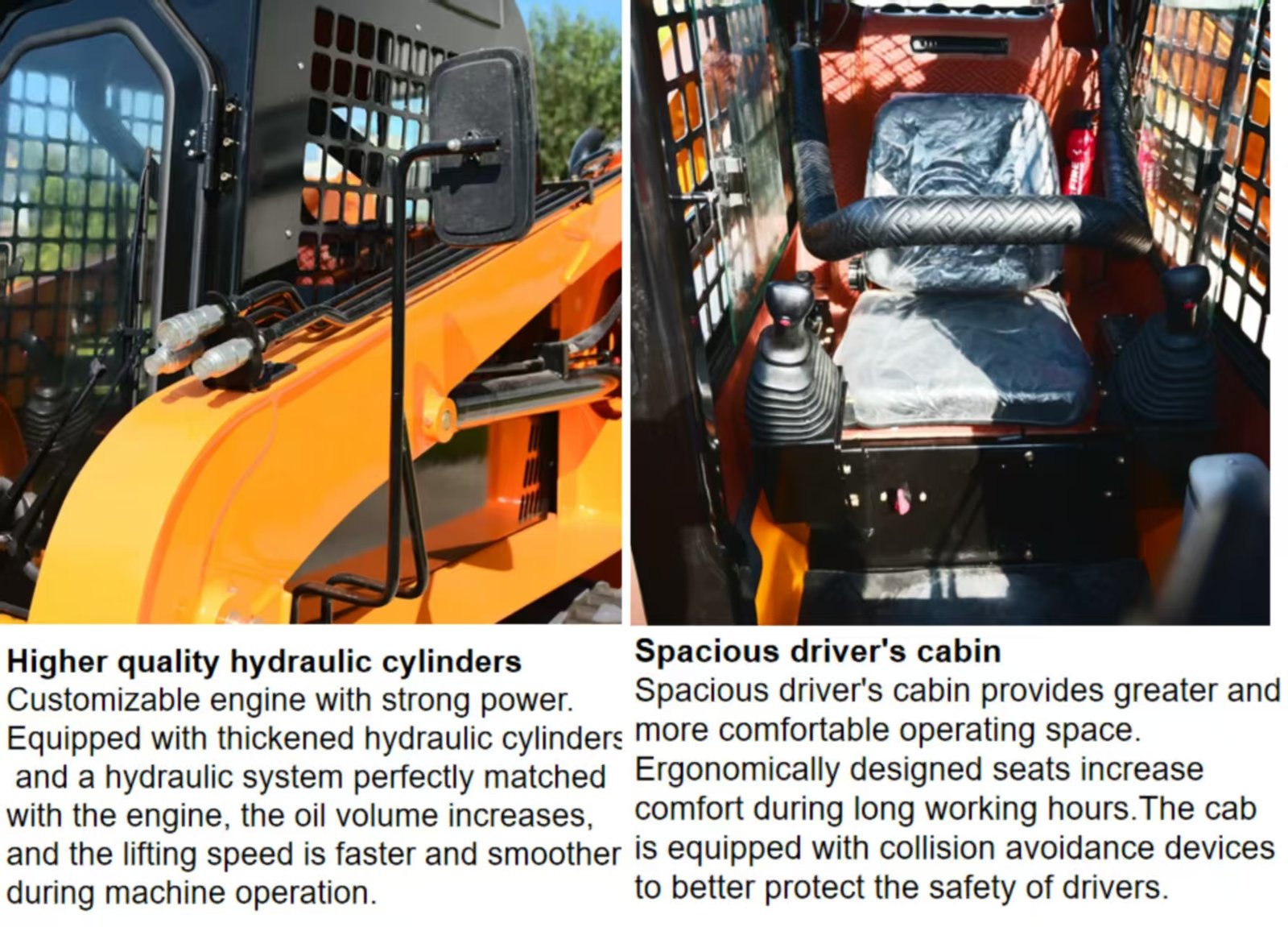 65HP Heavy Duty Skid Steer