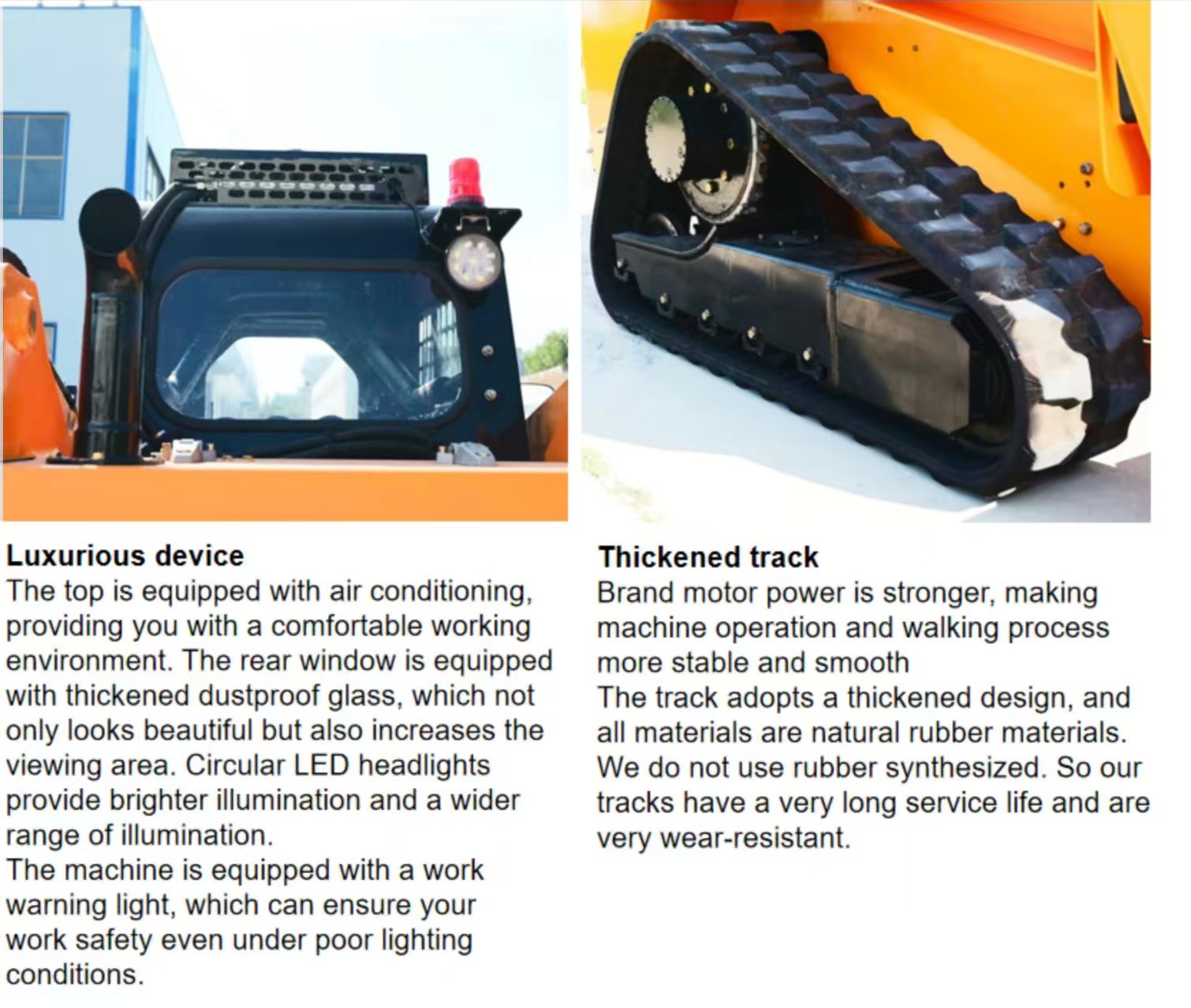 65HP Heavy Duty Skid Steer