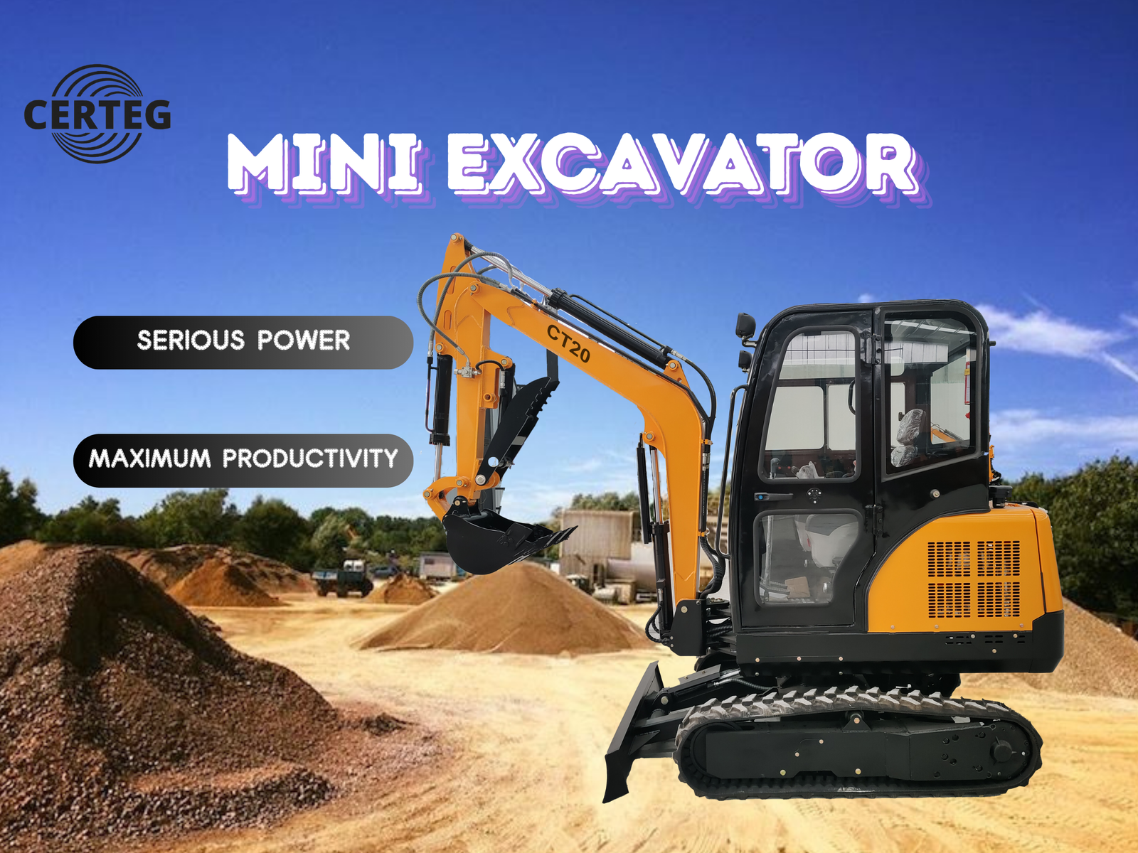 2 Ton Mini Digger