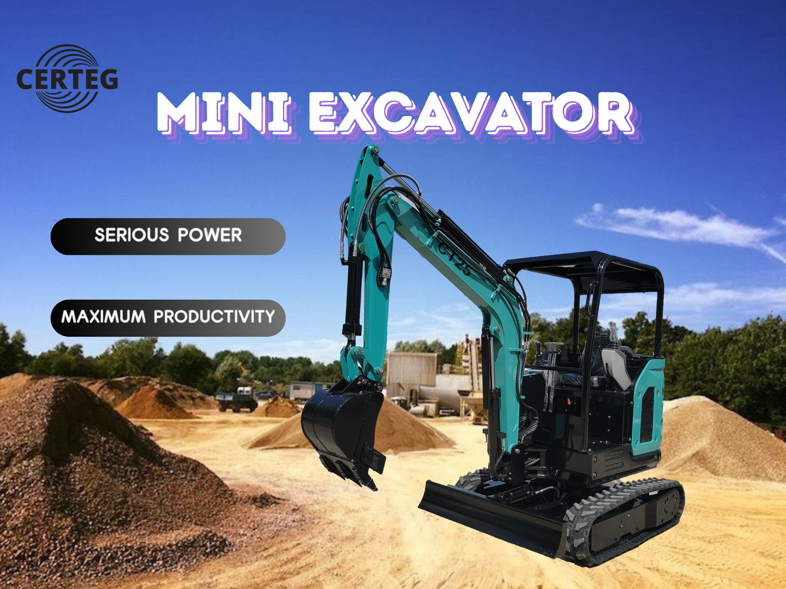 2.5 Ton Small Excavator