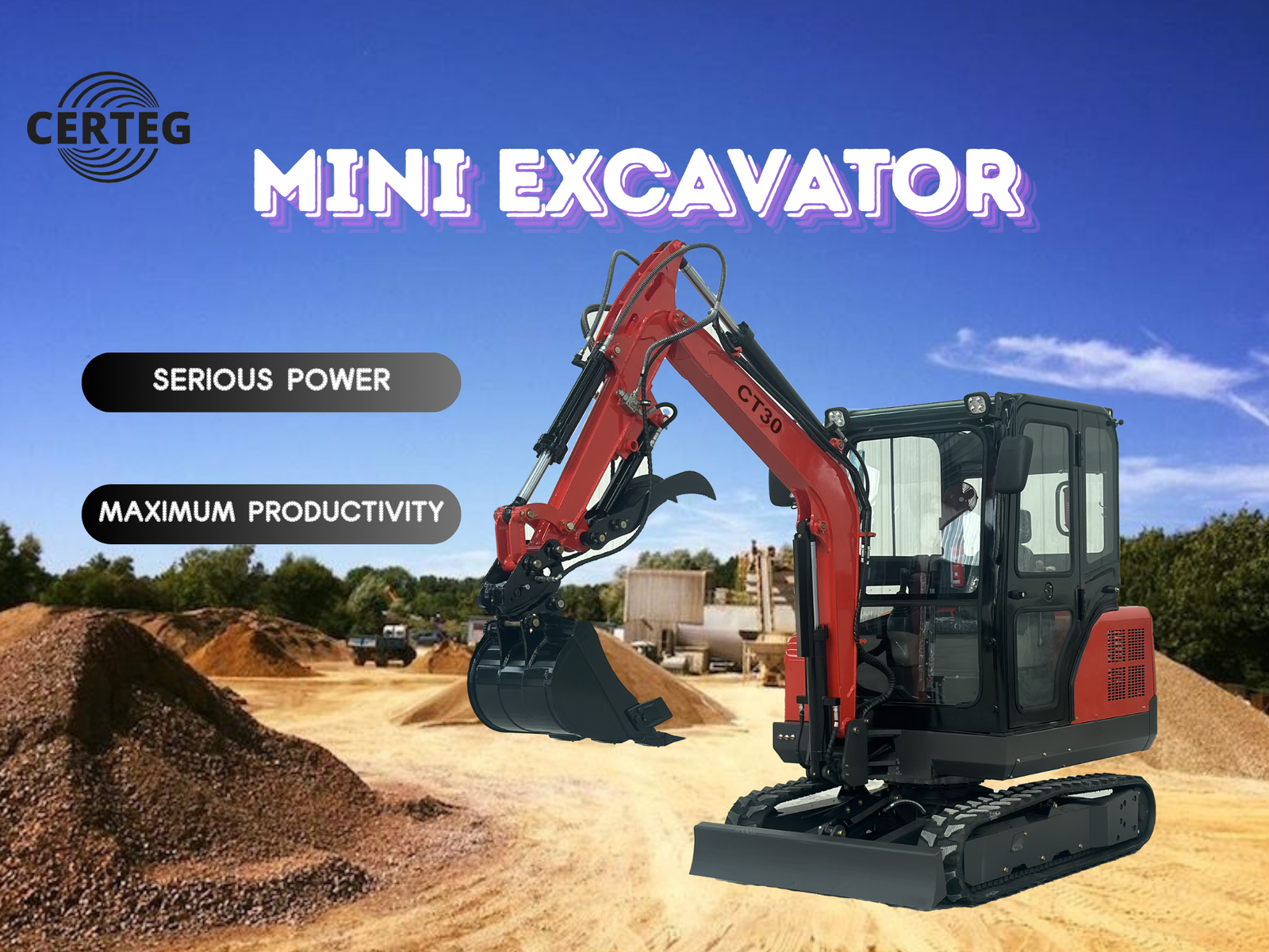 3 Ton Mini Excavator