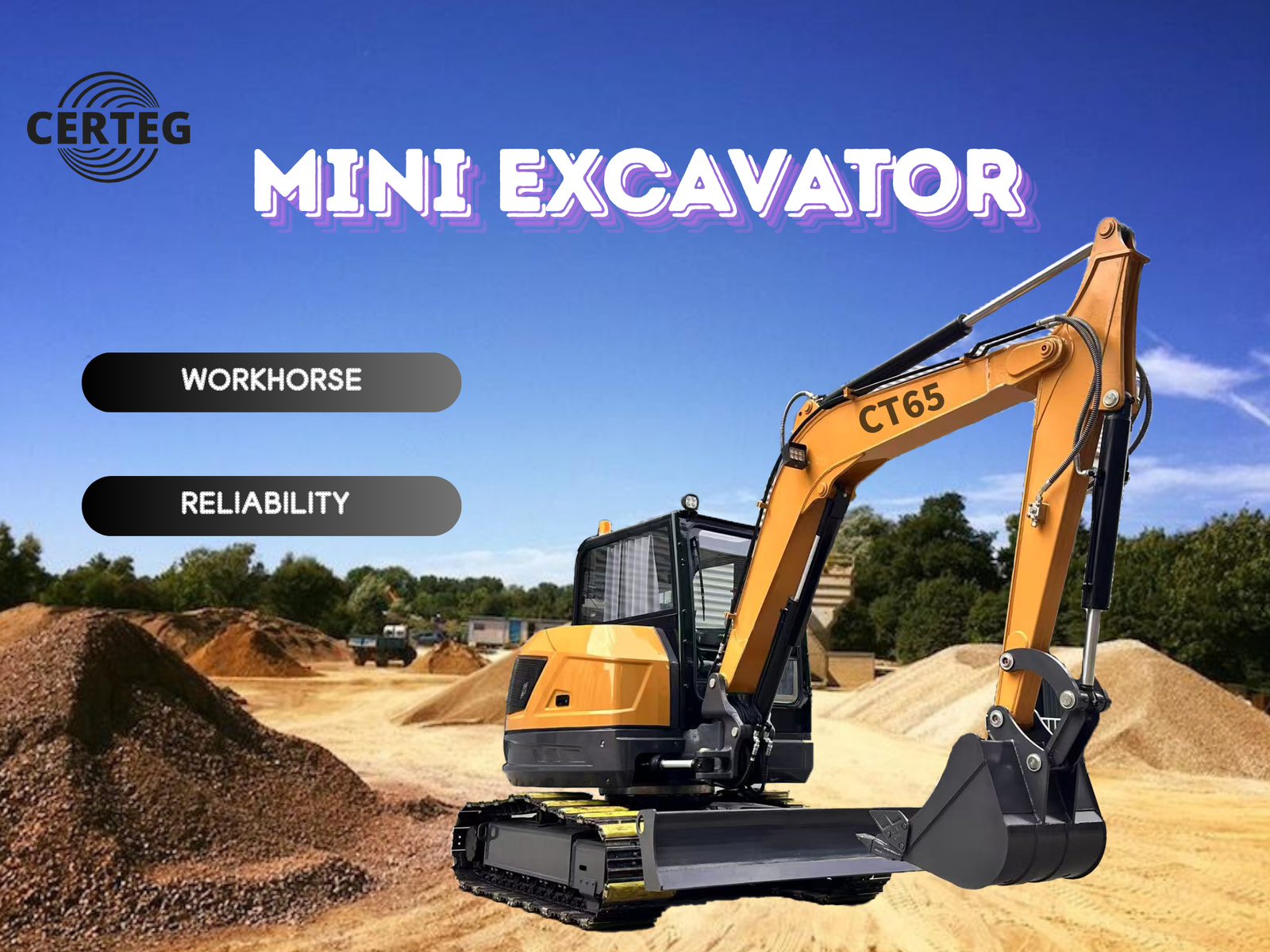 6.5 Ton Compact Excavator