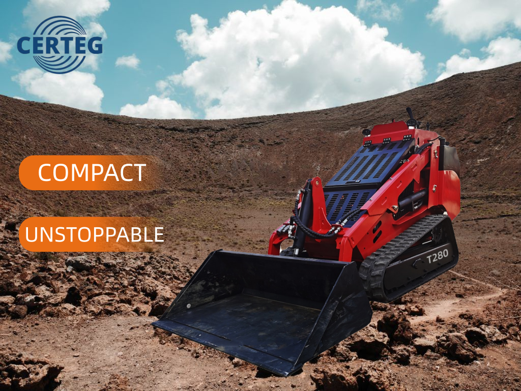 Mini Track Skid Steer Loader